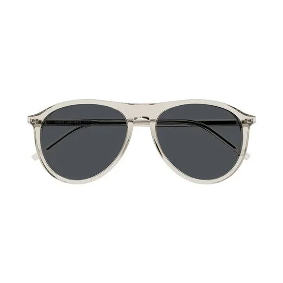 NWT SAINT LAURENT GREY MEN SUNGLASSES